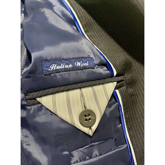 J. Crew Jacket Italian Wool blazer pinstripes career Businesses Office Women’s 8 - Picture 7 of 7